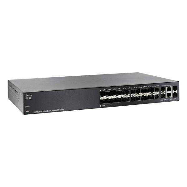 Cisco SG300-28SFP 28Port Switch، سوئیچ 28 پورت سیسکو مدل SG300-28SFP