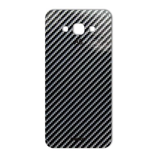 MAHOOT Shine-carbon Special Sticker for Samsung A8، برچسب تزئینی ماهوت مدل Shine-carbon Special مناسب برای گوشی Samsung A8