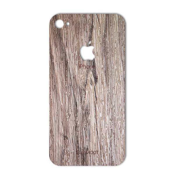 MAHOOT Walnut Texture Sticker for iPhone 4s، برچسب تزئینی ماهوت مدل Walnut Texture مناسب برای گوشی iPhone 4s