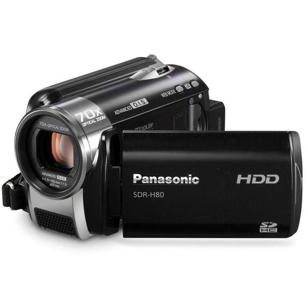 Panasonic SDR-H80، دوربین فیلمبرداری پاناسونیک اس دی آر-اچ 80