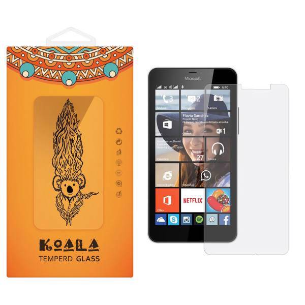 KOALA Tempered Glass Screen Protector For Microsoft Lumia 532، محافظ صفحه نمایش شیشه ای کوالا مدل Tempered مناسب برای گوشی موبایل مایکروسافت لومیا 532