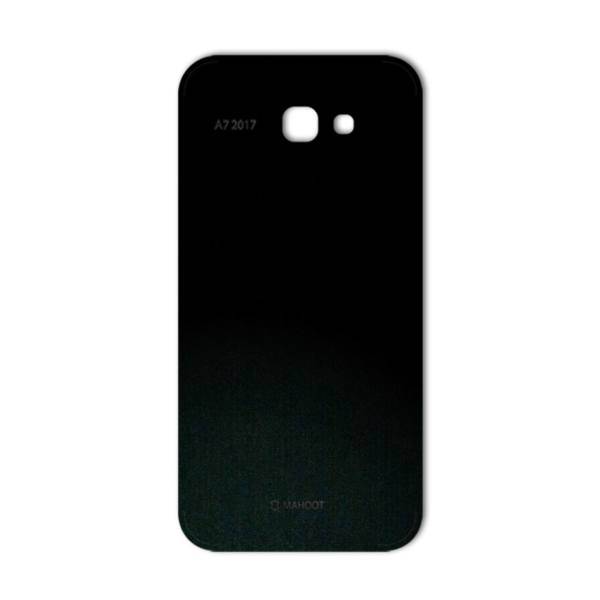 MAHOOT Black-suede Special Sticker for Samsung A7 2017، برچسب تزئینی ماهوت مدل Black-suede Special مناسب برای گوشی Samsung A7 2017