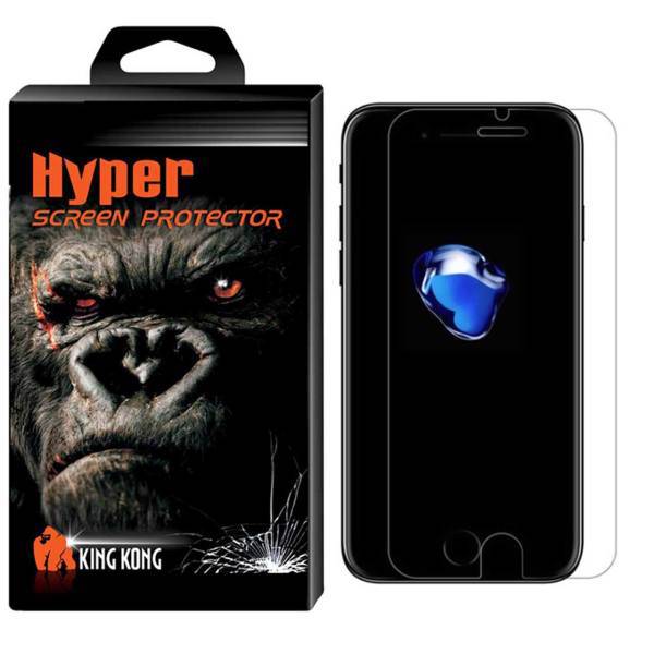 Hyper Protector King Kong Tempered Glass Screen Protector For Apple Iphone 7/8، محافظ صفحه نمایش شیشه ای کینگ کونگ مدل Hyper Protector مناسب برای گوشی اپل آیفون 7/8