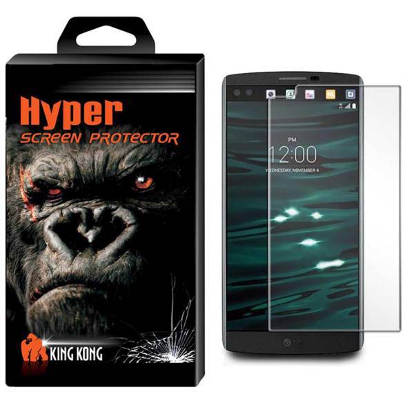 Hyper Protector King Kong Tempered Glass Screen Protector For LG V10، محافظ صفحه نمایش شیشه ای کینگ کونگ مدل Hyper Protector مناسب برای گوشی ال جی V10