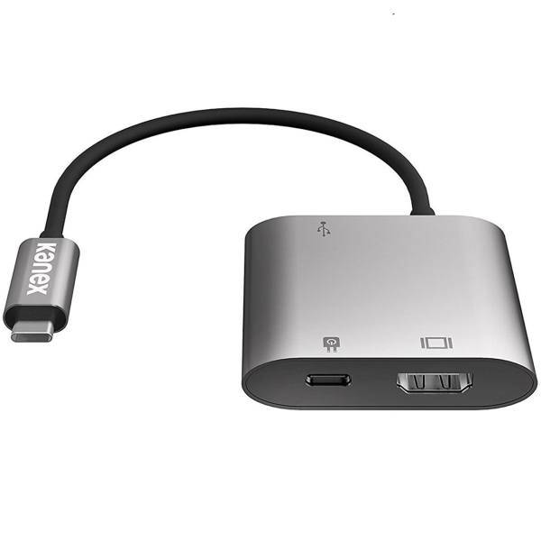 Kanex K181-1041-SG4I USB-C to USB/USB-C/HDMI Adapter، مبدل USB-C به USB/USB-C/HDMI کنکس مدل K181-1041-SG4I