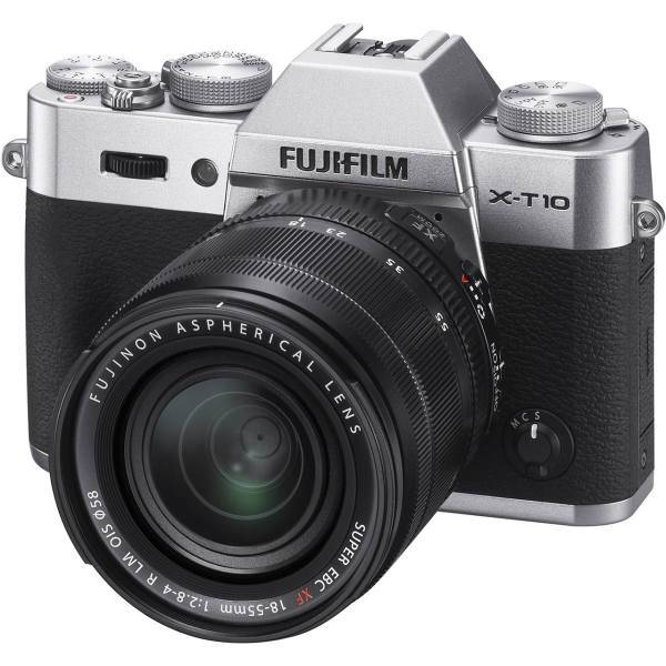 Fujifilm X-T10 Mirrorless Digital Camera with 18-55mm Lens، دوربین دیجیتال بدون آینه فوجی فیلم مدل X-T10 به همراه لنز 55-18 میلی‌متر