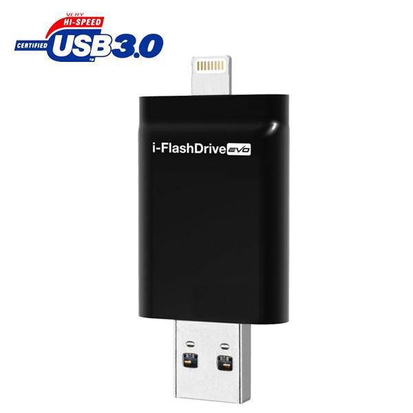 Photofast i-FlashDrive Evo USB 3.0 and Lightning Flash Memory - 16GB، فلش مموری USB 3.0 همراه با رابط لایتنینگ فوتوفست مدل i-FlashDrive Evo ظرفیت 16 گیگابایت