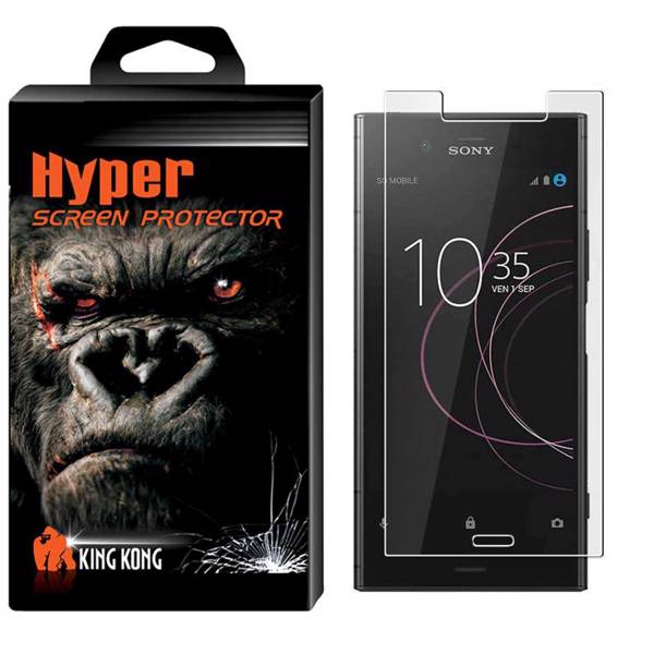 Hyper Protector King Kong Glass Screen Protector For Sony Xperia XZ1، محافظ صفحه نمایش شیشه ای کینگ کونگ مدل Hyper Protector مناسب برای گوشی Sony Xperia XZ1