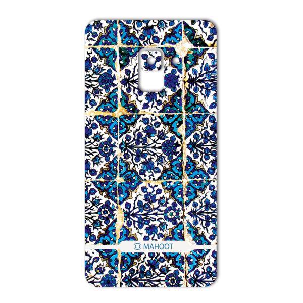 MAHOOT Traditional-tile Design Sticker for Samsung A8 2018، برچسب تزئینی ماهوت مدل Traditional-tile Design مناسب برای گوشی Samsung A8 2018