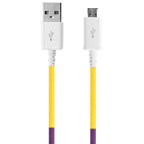 Vod Ex C-18 USB To microUSB Cable 1m، کابل تبدیل USB به MicroUSB ود اکس مدل C-18 به طول 1 متر