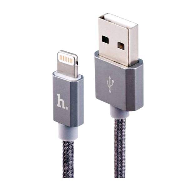 Hoco UPF01 Metal MFI USB To Lightning Cable 1.2m، کابل تبدیل USB به لایتنینگ هوکو مدل UPF01Metal MFI طول 1.2 متر