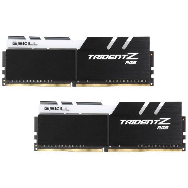 G.SKILL TRIDENT Z RGB DDR4 2400MHz CL15 Dual Channel Desktop RAM - 16GB، رم دسکتاپ DDR4 دو کاناله 2400 مگاهرتز CL15 جی اسکیل مدل TRIDENT Z RGB ظرفیت 16 گیگابایت