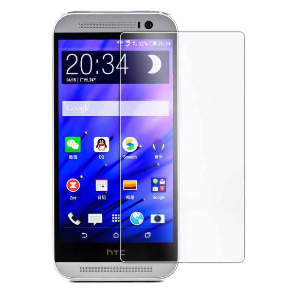 Tempered Glass Screen Protector For HTC One M8، محافظ صفحه نمایش شیشه ای مدل Tempered مناسب برای گوشی موبایل اچ تی سی One M8