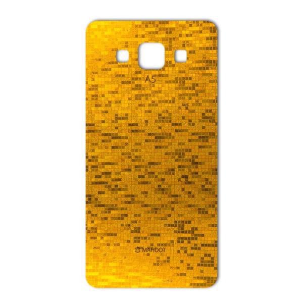 MAHOOT Gold-pixel Special Sticker for Samsung A5، برچسب تزئینی ماهوت مدل Gold-pixel Special مناسب برای گوشی Samsung A5