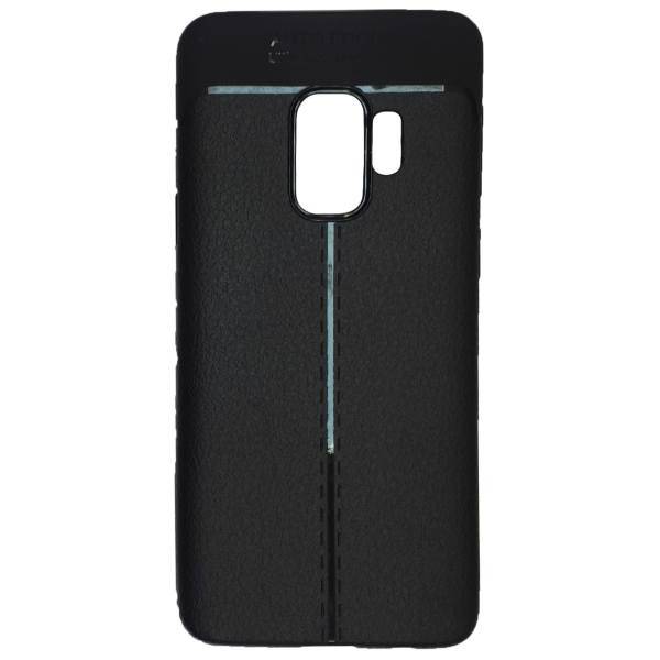TPU Leather Design Cover For Samsung Galaxy S9، کاور ژله ای طرح چرم مناسب برای گوشی موبایل سامسونگ Galaxy S9