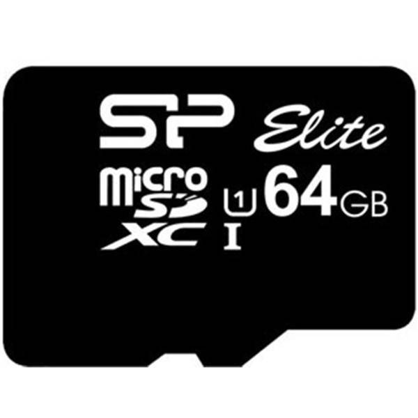 Silicon Power Elite UHS-I U1 Class 10 85MBps microSDXC - 64GB، کارت حافظه microSDXC سیلیکون پاور مدل Elite کلاس 10 استاندارد UHS-I U1 سرعت 85MBps ظرفیت 64 گیگابایت