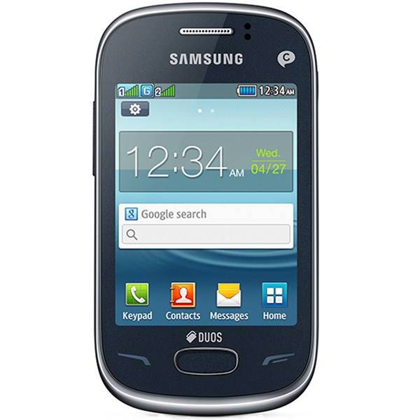 Samsung Rex 70 S3802 Dual SIM Mobile Phone، گوشی موبایل سامسونگ رکس 70 S3802 دو سیم کارت
