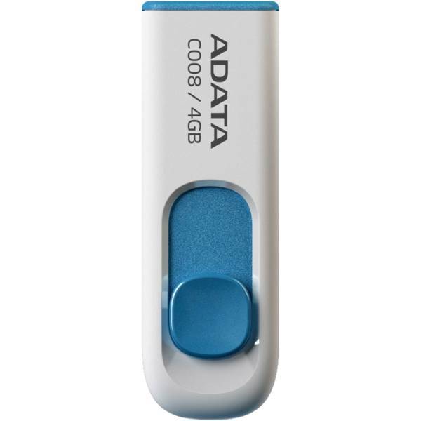 ADATA C008 Flash Memory - 4GB، فلش مموری ای دیتا مدل C008 ظرفیت 4 گیگابایت