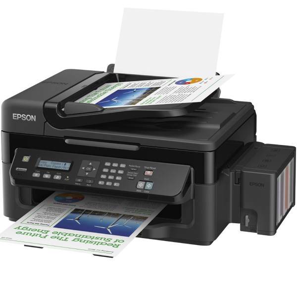 Epson L550 Multifunction Inkjet Color Printer، پرینتر جوهرافشان رنگی چندکاره‌ی اپسون مدل L550