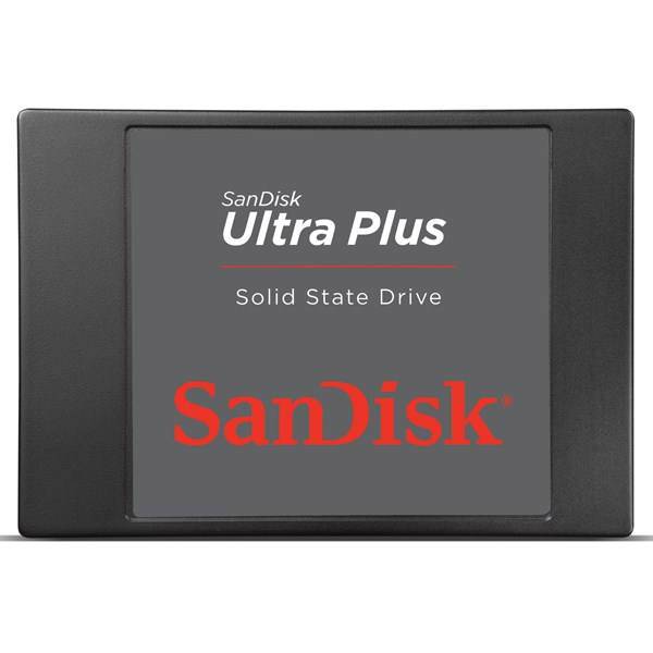 SanDisk Ultra Plus SSD - 256GB، حافظه SSD سن دیسک الترا پلاس ظرفیت 256 گیگابایت