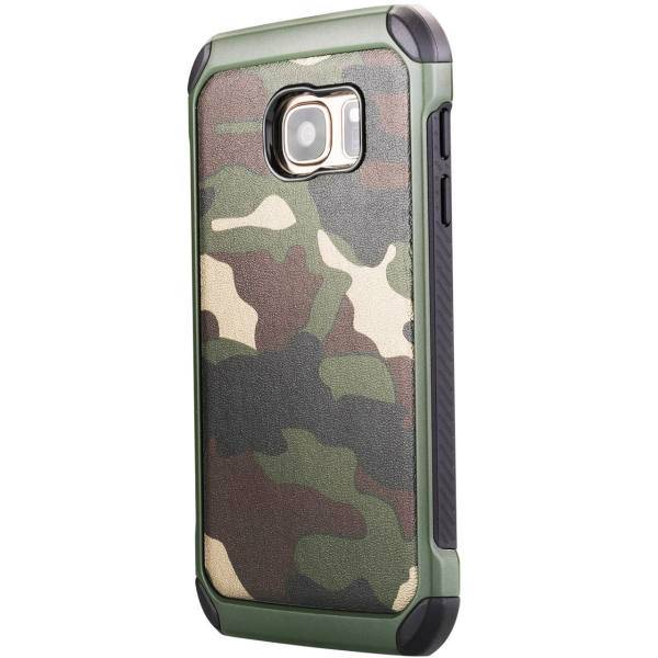 Army CAMO Cover For Samsung Galaxy S6 Edge، کاور طرح ارتشی مدل CAMO مناسب برای گوشی موبایل سامسونگ گلکسی S6 Edge
