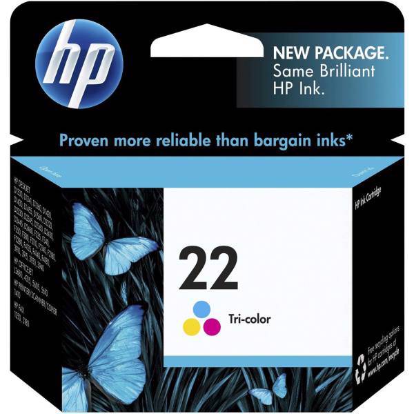 HP Cartridge 22 Color، کارتریج پرینتر اچ پی 22