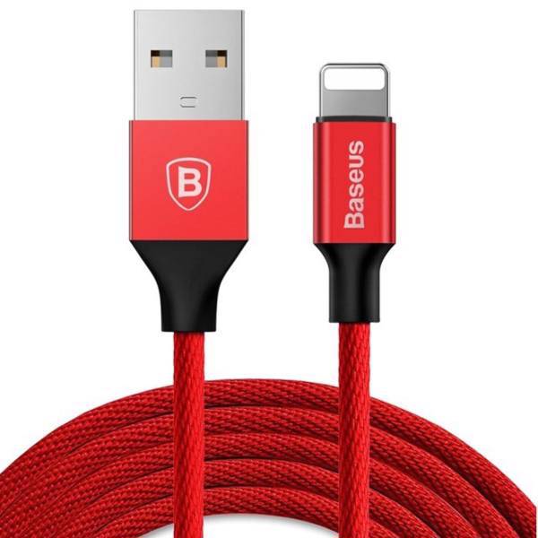 Baseus Yiven USB To Lightning Cable 120cm، کابل تبدیل USB به لایتنینگ باسئوس مدل Yiven طول 120 سانتی متر