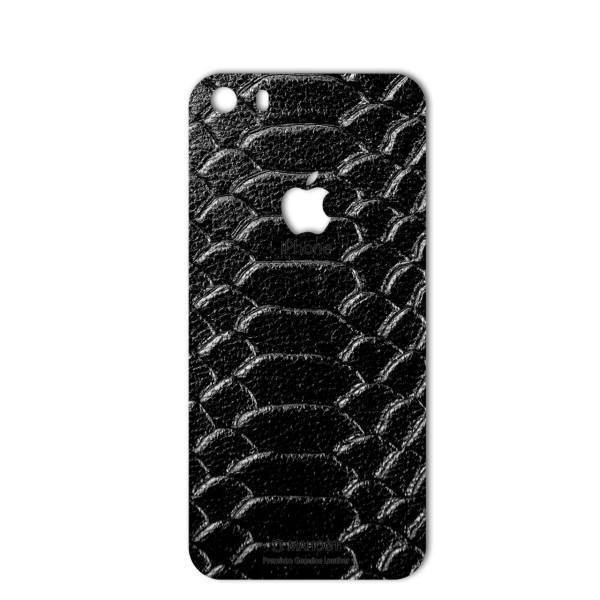 MAHOOT Snake Leather Special Sticker for iPhone 5S/SE، برچسب تزئینی ماهوت مدل Snake Leather مناسب برای گوشی iPhone 5S/SE