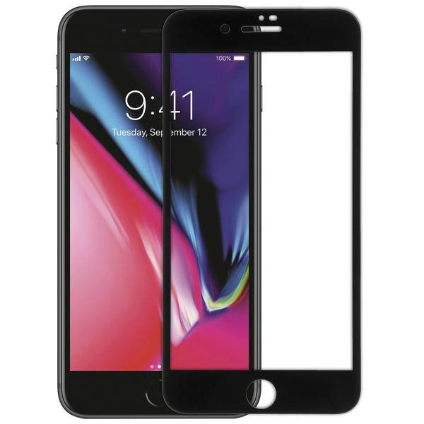 5D Plus Protect Glass Screen Protector For Apple iPhone 8 plus، محافظ صفحه نمایش شیشه ای مدل 5D Plus Protect مناسب برای گوشی اپل iPhone 8 Plus