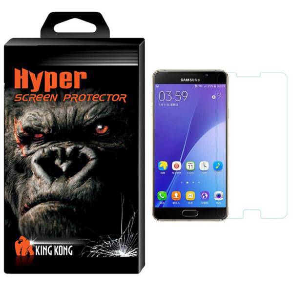 Hyper Protector King Kong Glass Screen Protector For Samsung Galaxy A7 2016/ A710، محافظ صفحه نمایش شیشه ای کینگ کونگ مدل Hyper Protector مناسب برای گوشی سامسونگ گلکسی A7 2016/ A710
