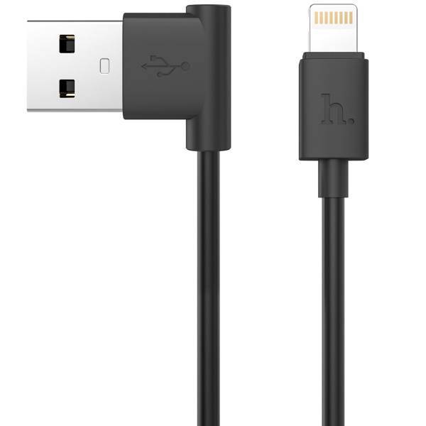 Hoco UPL11 L Shape USB To Lightning Cable 1.2m، کابل تبدیل USB به لایتنینگ هوکو مدل UPL11 L Shape طول 1.2 متر