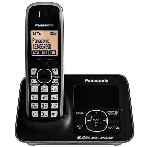Panasonic KX-TG3721 Wireless Phone، تلفن بی سیم پاناسونیک مدل KX-TG3721