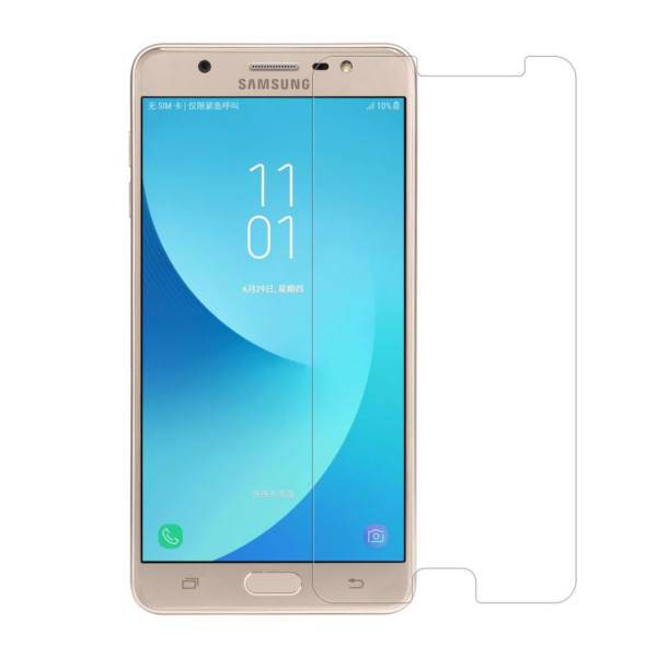 Tempered Glass Screen Protector For Samsung Galaxy J7 Max، محافظ صفحه نمایش شیشه ای مدل Tempered مناسب برای گوشی موبایل سامسونگ Galaxy J7 Max