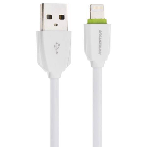 Kingstar KS07i USB To Lightning Cable 1m، کابل تبدیل USB به لایتنینگ کینگ استار مدل KS07i طول 1 متر
