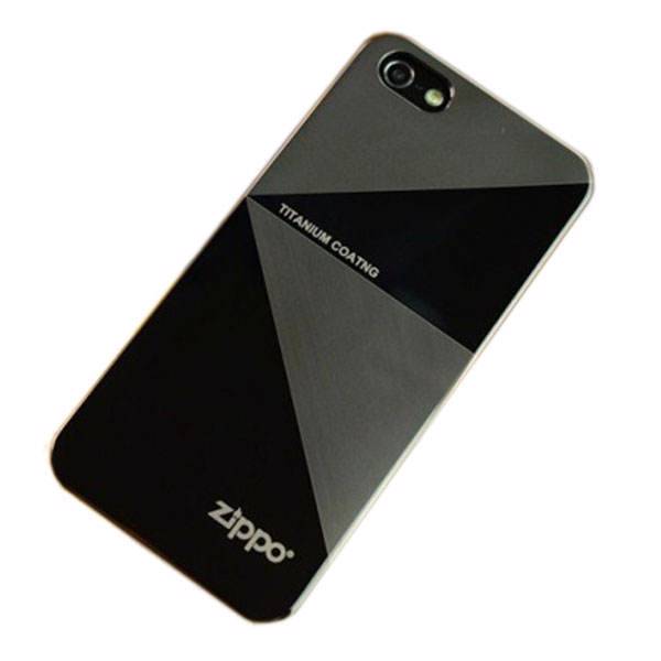 Zippo Hard Case Titanium For iPhone 5/5s، کاور تیتانیوم سخت زیپو مناسب برای آیفون 5/5s