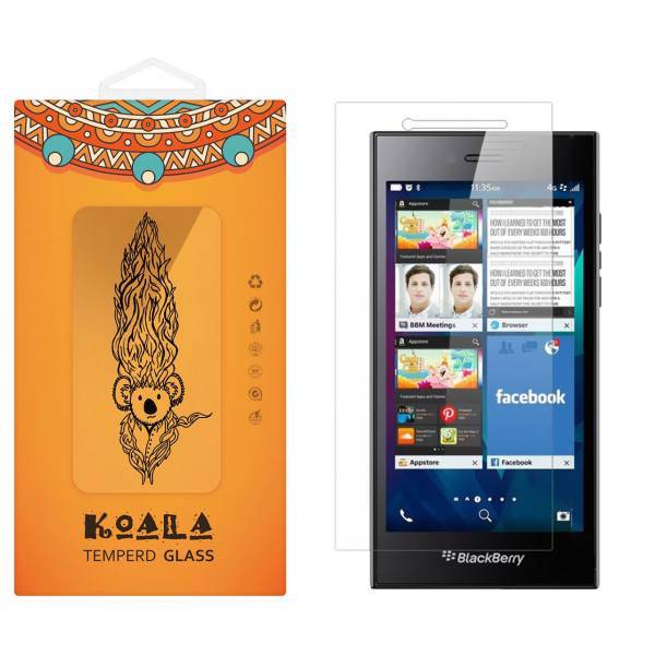 KOALA Tempered Glass Screen Protector For BlackBerry Leap، محافظ صفحه نمایش شیشه ای کوالا مدل Tempered مناسب برای گوشی موبایل بلک بری Leap