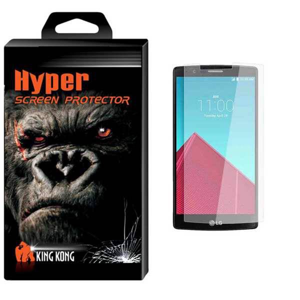 Hyper Protector King Kong Tempered Glass Screen Protector For LG G4، محافظ صفحه نمایش شیشه ای کینگ کونگ مدل Hyper Protector مناسب برای گوشی ال جی G4
