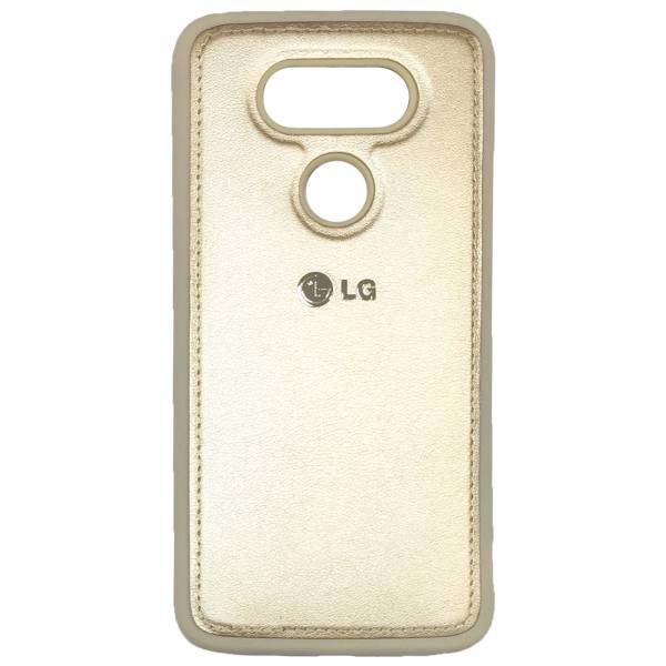TPU Leather Design Cover For LG G5، کاور ژله ای طرح چرم مناسب برای گوشی موبایل LG G5