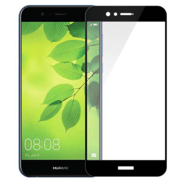 Tempered Full Cover Glass Screen Protector For Huawei Nova 2، محافظ صفحه نمایش شیشه ای تمپرد مدل Full Cover مناسب برای گوشی موبایل هوآوی Nova 2