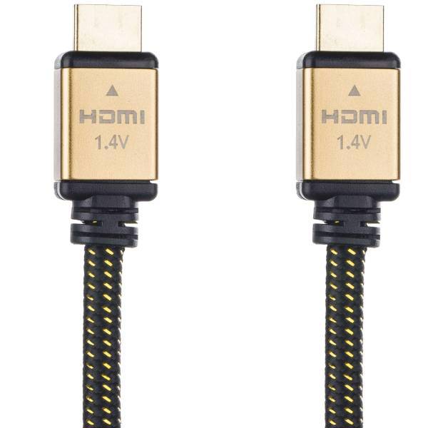 Pnet Gold HDMI Cable 5m، کابل تبدیل HDMI پی نت مدل Gold طول 5 متر