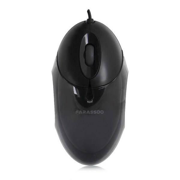 Farassoo FOM-1380 USB Mouse، ماوس باسیم فراسو مدل FOM-1380 با رابط USB
