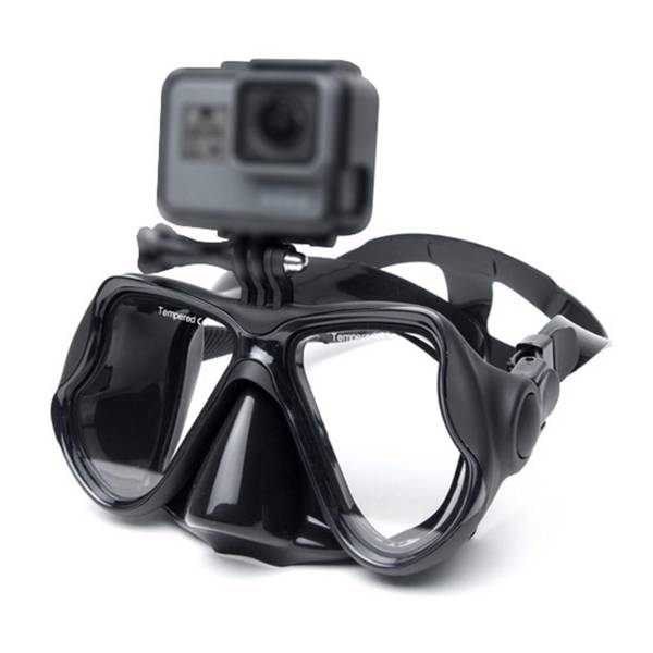 PScam DM1 Diving Mask، ماسک غواصی پی اس کم مدل DM1 مناسب دوربین های ورزشی