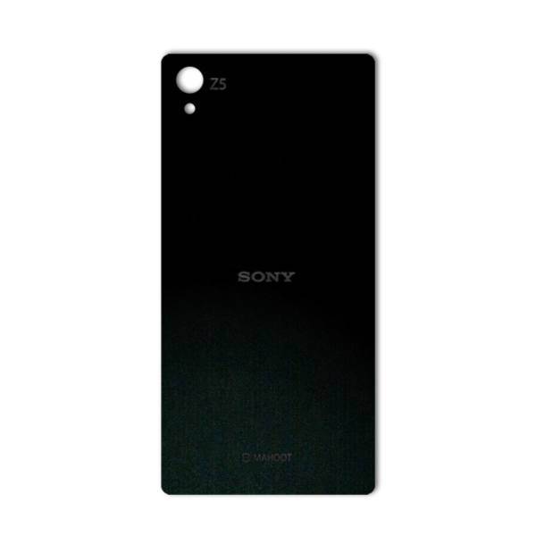 MAHOOT Black-suede Special Sticker for Sony Xperia Z5، برچسب تزئینی ماهوت مدل Black-suede Special مناسب برای گوشی Sony Xperia Z5