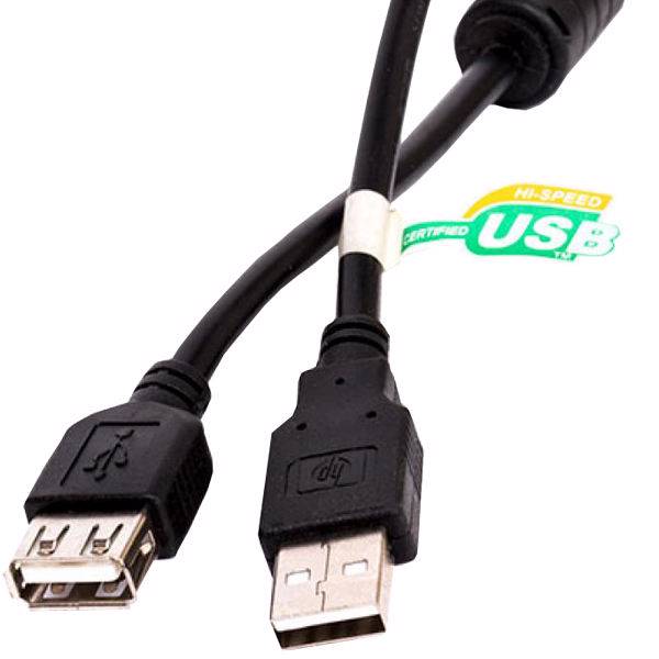 HP c9930 USB 2.0 Extension Cable 1.5m، کابل افزایش طول USB 2.0 اچ پی مدل c9930 طول 3 متر