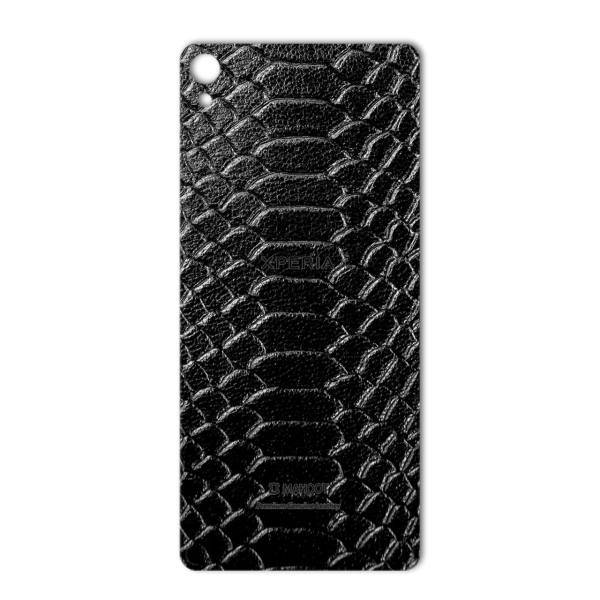 MAHOOT Snake Leather Special Sticker for Sony Xperia XA، برچسب تزئینی ماهوت مدل Snake Leather مناسب برای گوشی Sony Xperia XA