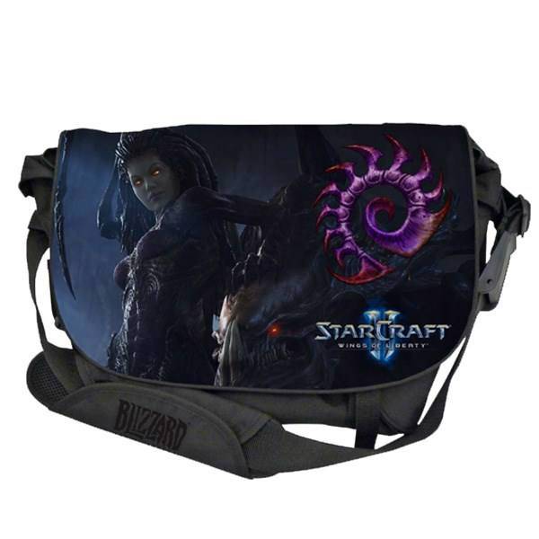 Razer StarCraft II Messenger Bag For Laptop 15 inch، کیف رو دوشی ریزر مدل StarCraft II مناسب برای لپ تاپ های 15 اینچ
