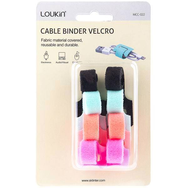 Loukin Velcro MCC-022 Cable Binder Cable Holder، نگهدارنده کابل لوکین مدل Velcro MCC-022 Cable Binder