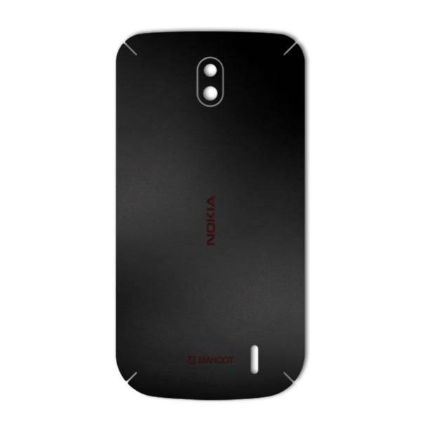 MAHOOT Black-color-shades Special Texture Sticker for Nokia 1، برچسب تزئینی ماهوت مدل Black-color-shades Special مناسب برای گوشی Nokia 1