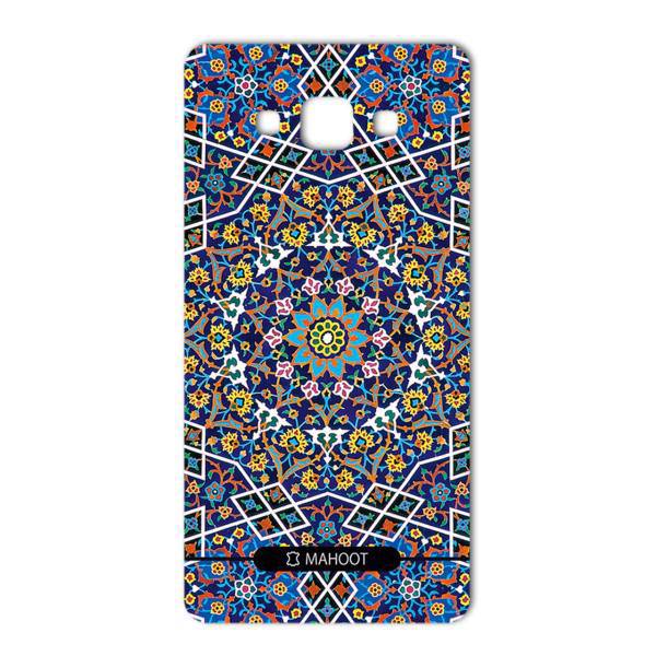 MAHOOT Imam Reza shrine-tile Design Sticker for Samsung A7، برچسب تزئینی ماهوت مدل Imam Reza shrine-tile Design مناسب برای گوشی Samsung A7