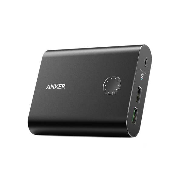 Anker A1316 PowerCore Plus A1316 With Quick Charge 3.0 13400mAh Power Bank، شارژر همراه انکر مدل A1316 PowerCore Plus With Quick Charge 3.0 با ظرفیت 13400 میلی آمپر ساعت